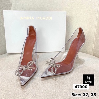 New รองเท้า Amina Muaddi  พร้อมส่ง