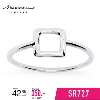 Memorine Jewelry แหวนเงินแท้ 925 : SR727