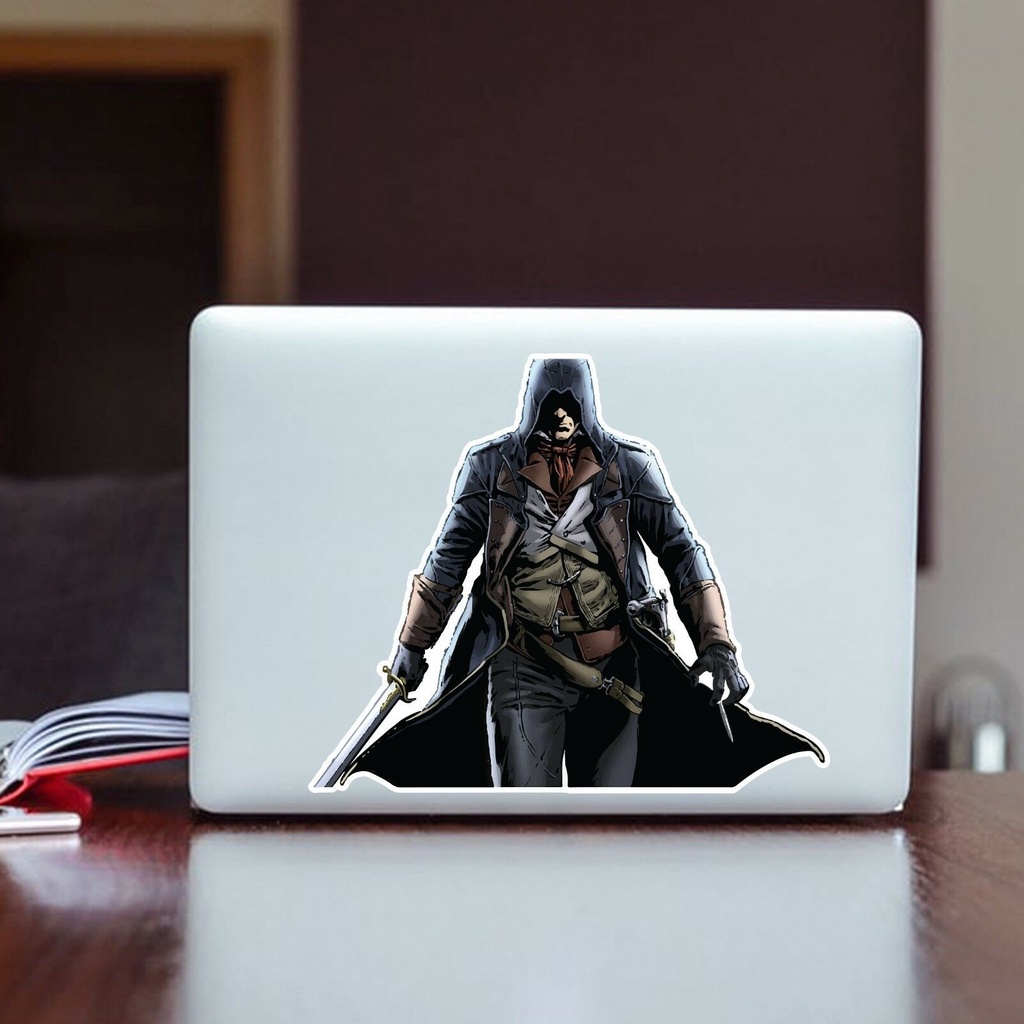 สติ๊กเกอร์ Assassins Creed สติ๊กเกอร์ MacBook สติ๊กเกอร์ติดผนัง