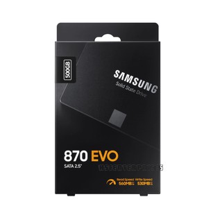 SSD SATA SAMSUNG 870 EVO 250GB/500GB/1TB/2TB Warranty 5-Year