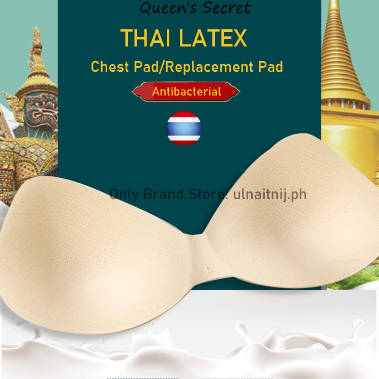 แผ่นเต้านมผ้าฝ้ายยางไทยคุณภาพสูง, แผ่นฟองน้ําชุดชั้นในนุ่ม ระบายอากาศ, สําหรับกีฬา/เสื้อกั๊ก/เสื้อชั้นใน