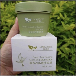 มาร์คโคลนชาเขียว มาร์กหน้าลดสิว (Green Tea Cleansing Mask)