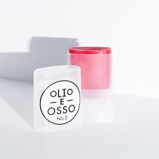 OLIO E OSSO Balm No. 3 Crimson ลิปบาล์ม (10 g) ผลิตจากส่วนผสมธรรมชาติ 100% Hand made in USA.