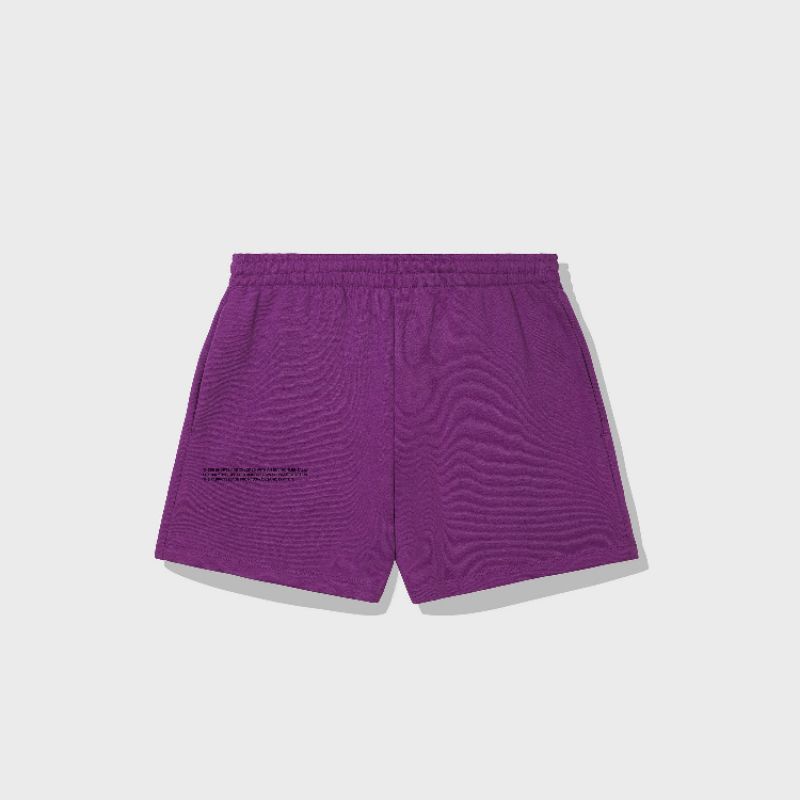 (พร้อมส่ง) PANGAIA - Lightweight Recycled Cotton Shorts (Purple Coral)