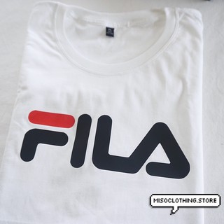 "FILA" เสื้อยืดสกรีน สวมใส่สบาย