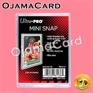 Ultra•Pro Mini Snap Card Holder「กรอบใส กรอบใส่การ์ด สำหรับใส่การ์ด / สะสมการ์ด」