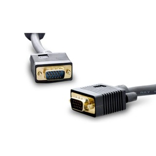 OKER สายจอ สายจอ VGA ยาว 3เมตร Super VGA RGB Cable 3+6 Cable 3M (Black)(Black)  #695