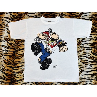 เสื้อยืดขายร้อนเสื้อ POPEYE CARTOON MOVIE เสื้อลายการ์ตูน เสื้อลายหนัง เสื้อลายวง เสื้อทัวร์ ป๊อปอายS-3XL