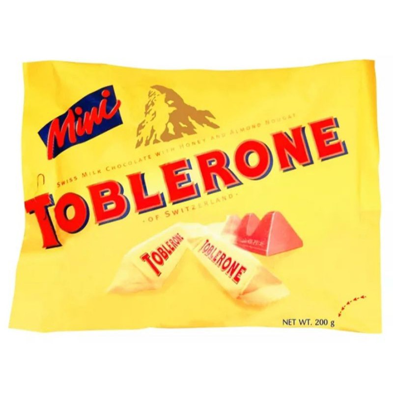 Toblerone sweet milk chocolate with honey