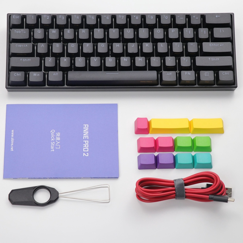 ANNE PRO 2 annepro2 annepro anne pro คีย์บอร์ดไร้สาย Bluetooth ...