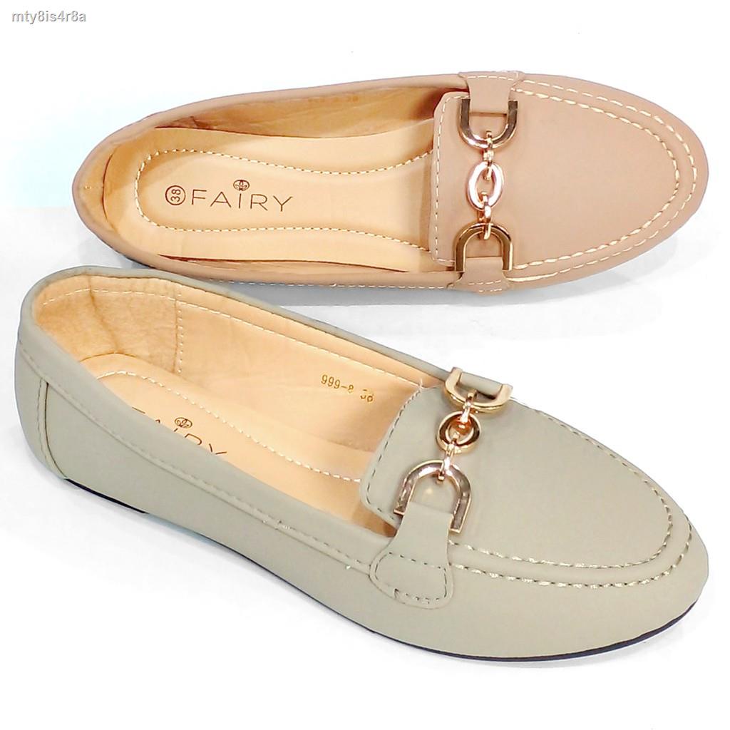 2021999-8 รองเท้าส้นแบน  FAIRY