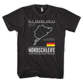 ใหม่ เสื้อยืด คอกลม พิมพ์ลาย Nurburgring Race Track Gery Bmw Mercedes A Udi Porschge s แฟชั่นสําหรับผู้ชาย