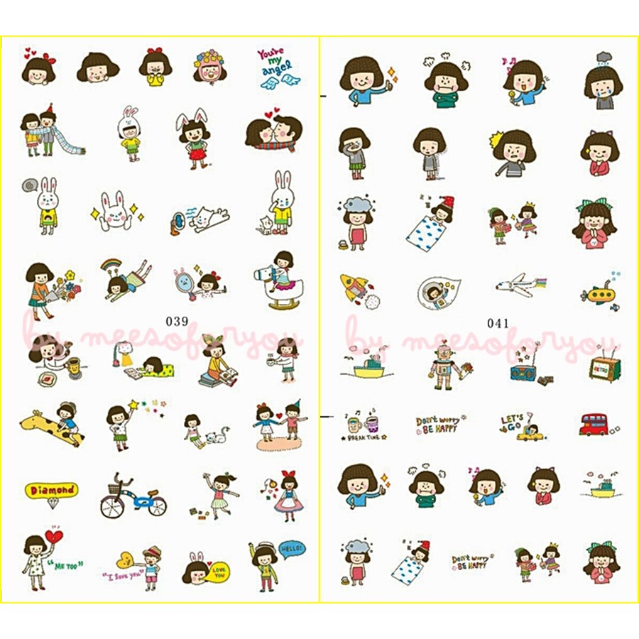 CHERRY COCO (LINE) : สติกเกอร์ติดเล็บ