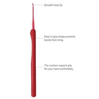 เข็มโครเชต์ทิวลิป Tulip etimo red เข็มโครเชต์ด้ามแดง Made in JAPAN 🇯🇵
