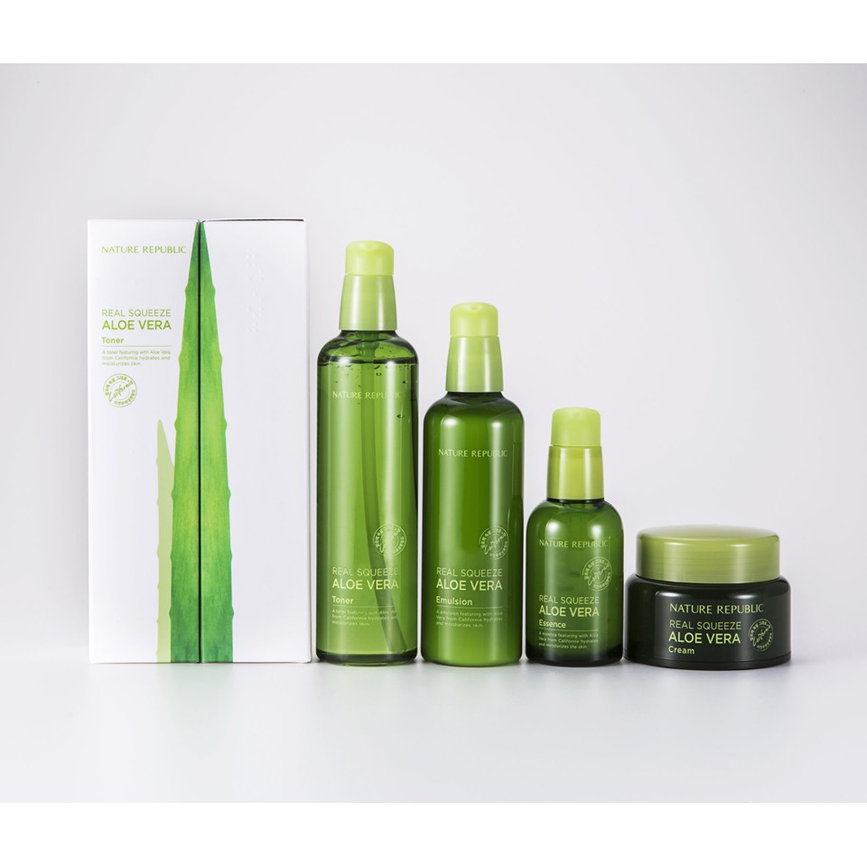 nature republic real squeeze aloe vera cream