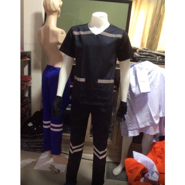 เสื้อคอวีกู้ชีพกู้ภัย/เสื้อรีเฟอร์ ผ้าซุปเปอร์คอมป์ สีกรม,สีเลือดหมู,สีแดง,สีขาว,สีน้ำเงิน,สีส้ม