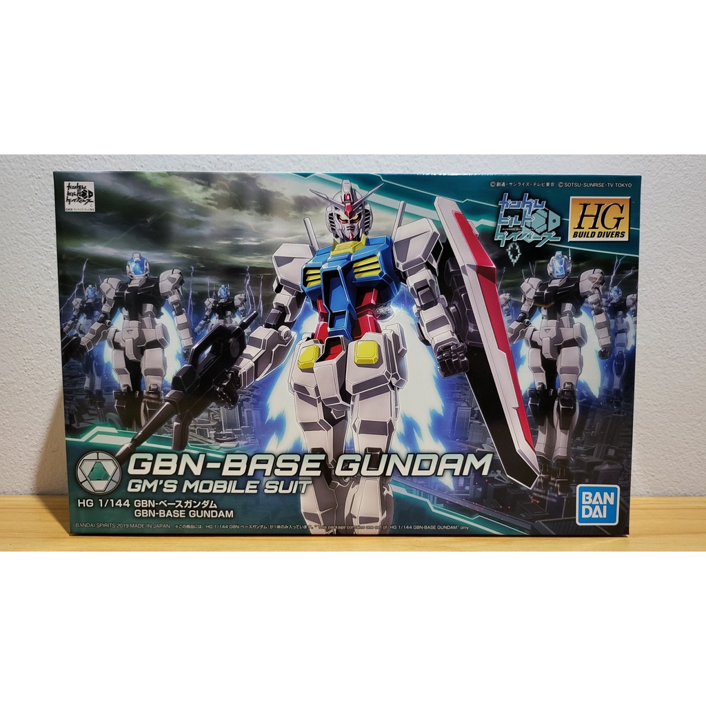 GBN-GF RX78 GBN-Base Gundam (HGBD) (Gundam Model Kits) โมเดล กันดั้ม กันพลา