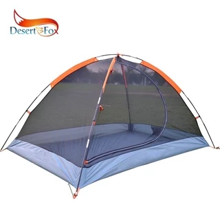 Desert Fox Backpacking เต็นท์ 2 คน Double Layer เต็นท์แคมป์ 4 Seasons กันน้ำระบายอากาศน้ำหนักเบาแบบพกพา Travel