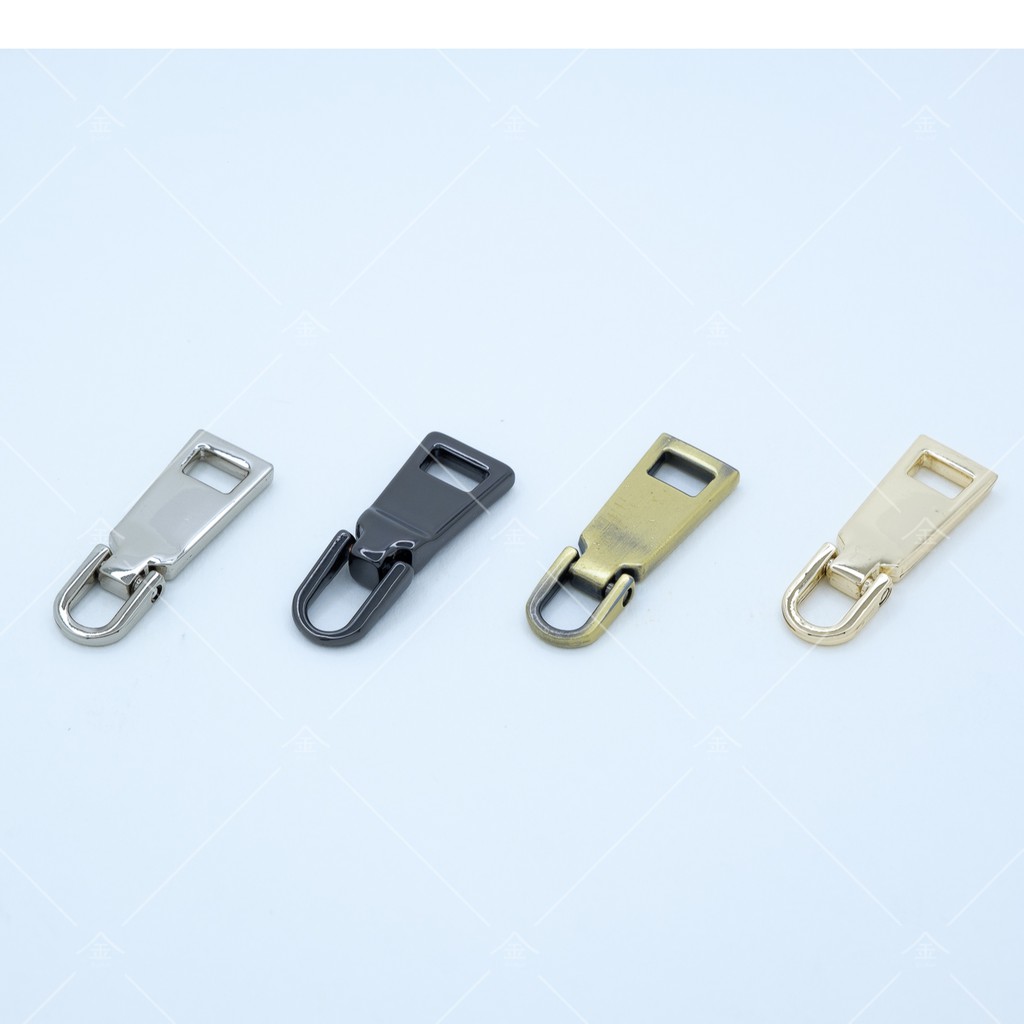ปลีก/ส่ง (5ชิ้น) หางซิป #3 งานซิ้ง ชุบเกรดA ไม่ลอก ไม่ดำ (ZP8024)