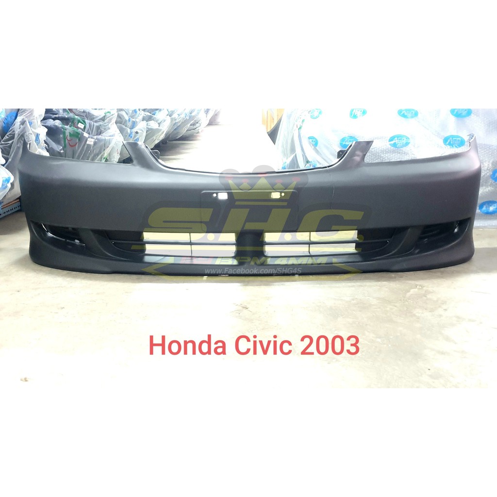 กันชนหน้า Civic 2003 (ES) Honda เทียบแท้