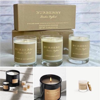 BURBERRY CANDLE SET เทียนหอม 3 กลิ่น