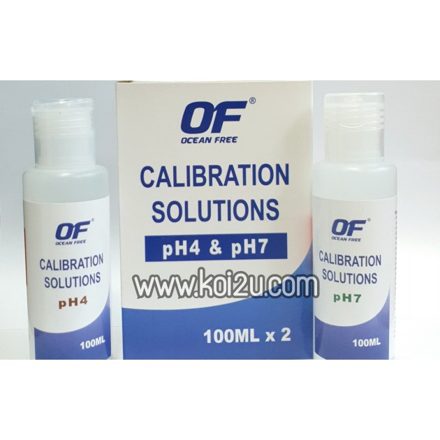 น้ำยาคาริเบท OF CALIBRATION SOLUTIONS pH4 & pH7