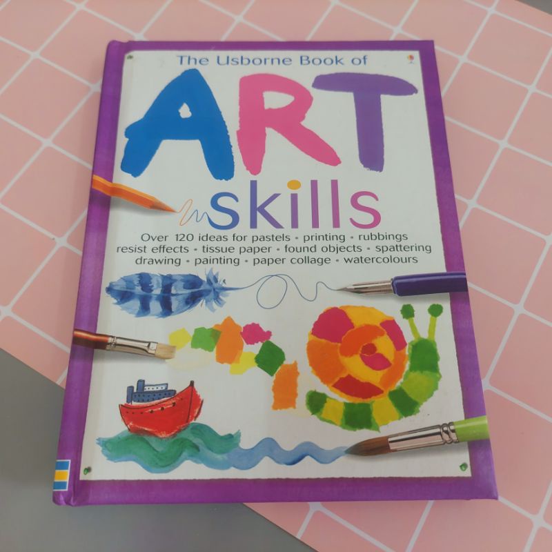 The Usborne Book of ART Skills มือสอง