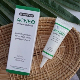 Dr.Somchai acne spot touch gel 4 g.เจลแต้มสิว อักเสบ สูตรเร่งด่วน สิวแห้ง ยุบเร็ว