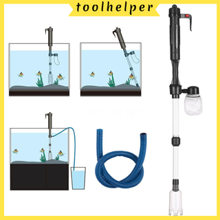 AC220-240V Electric Aquarium Fish Tank Water Changer Sand Washer Vacuum Siphon Operated Gravel Cleaner Aquarium Cleaning Tool