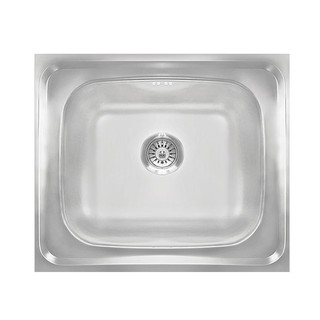 Embedded sink BUILT-IN SINK 1B LUCKY FLAME BIS0656 STAINLESS STEEL Sink device Kitchen equipment อ่างล้างจานฝัง ซิงค์ฝัง