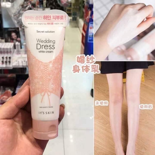 it's skin secret solution wedding dress white cream It's skin Secret Solution Wedding Dress Pure Cream 100ml