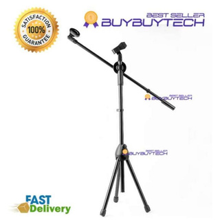 Eco Microphone Stand ขาไมค์ 2หัว พร้อม คอจับไมค์ 2 คอ