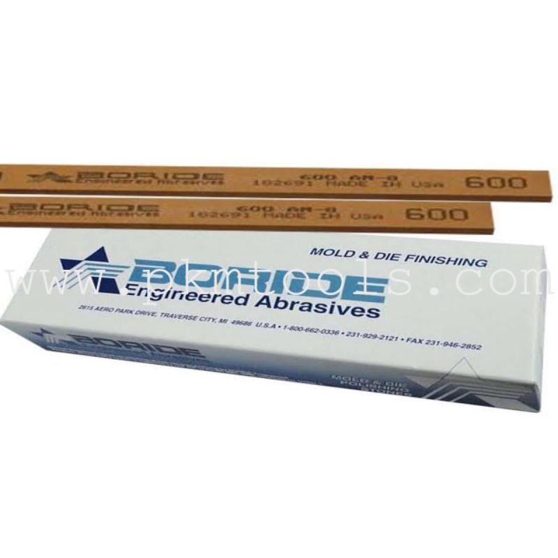 PKMTools หินขัดแม่พิมพ์ , Oil Stone , หินขัดน้ำมันสีส้มม ยี่ห้อ Boride (AS-9)#140, #240, #320, #600
