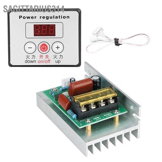 Sagittarius314 6000W SCR Digital Voltage Regulator Speed Control Dimmer Thermostat AC 220V