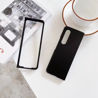 เคสโทรศัพท์มือถือ PC แบบแข็ง ป้องกันกระแทก พับได้ สําหรับ Samsung Galaxy Z Fold 3 5G