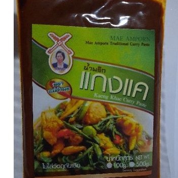 น้ำพริก แกงแค ตรา แม่อำพร