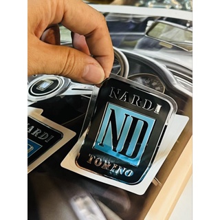 สติ๊กเกอร์ NARDI ITALY แท้ รุ่นใหม่ แบบโปร่งแสง ขนาดตามรูป งานดีมาก แนะนำ💲99฿