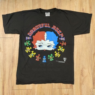 Betty Boop x Gratefut Daed Liquid Blue เสื้อวง เสื้อทัวร์