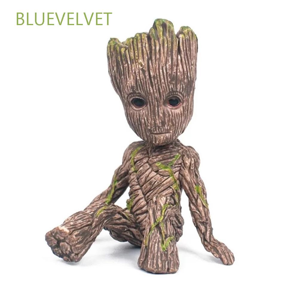 ฟิกเกอร์ Bluevelvet Figts Groot Mini Groot Tree Man Groot 6 ซม. ของเล่นสําหรับเด็ก