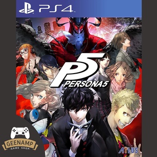 (โค้ดshopee 20DDXTRA915 ลด20%) PS4 [มือ1] PERSONA 5 (R1/US) (english version) [ P5 PERSONA5 P V ]