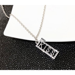 [พร้อมส่ง]♡" KISS Necklace "♡