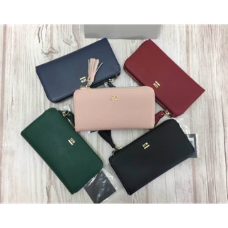 New arrival !!!  LYN Angely Long Wallet Bag 2017 กระเป๋าสตางค์ใบยาวรุ่นใหม่ล่าสุด!!!วัสดุหนังเรียบ