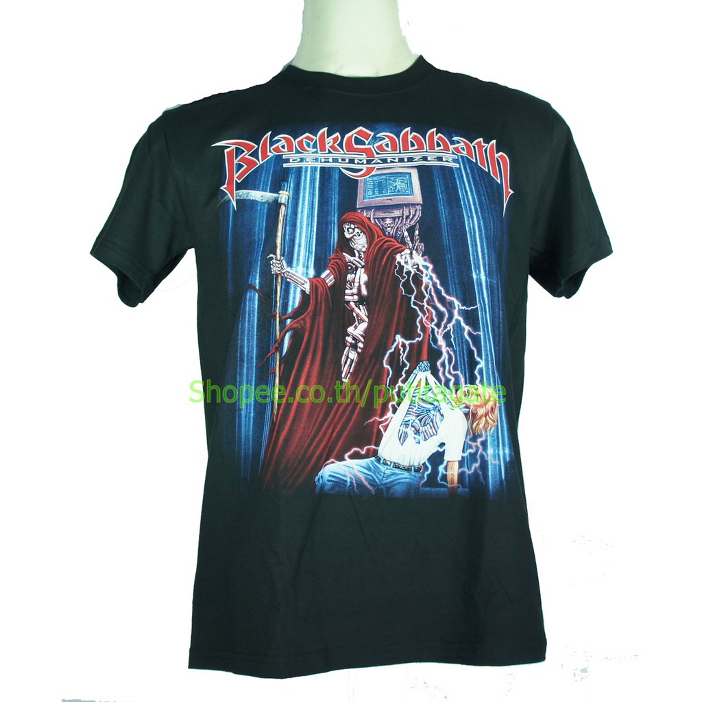 เสื้อวง Black Sabbath ไซส์ยุโรป แบล็กแซ็บบาธ PTA1568 ลายวงดนตรีต่างประเทศ Rockyeah