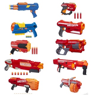 ปืนnerf MEGA ปืนของเล่น มือสองของแท้ สภาพดี ยิงดี rotofury cycloneshock magnus