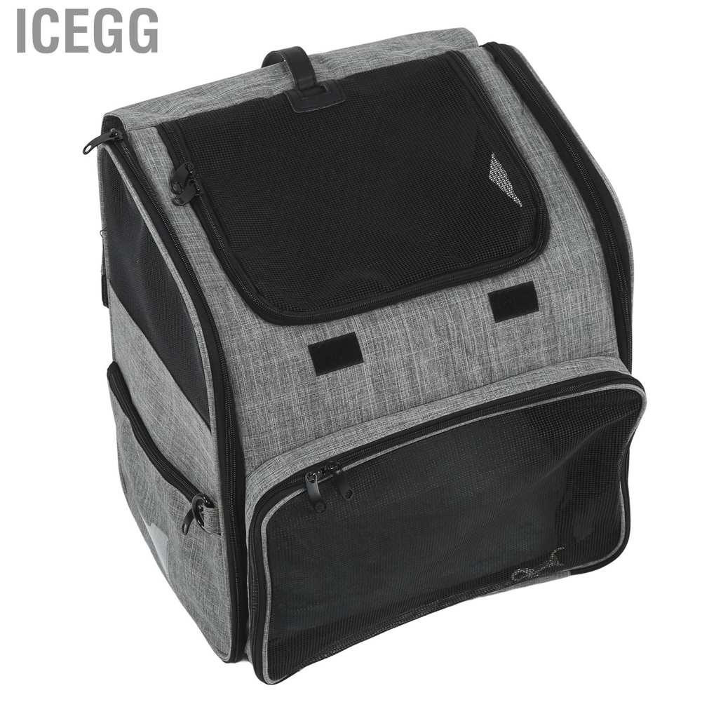 Icegg Pet Dog Cat Puppy Portable Travel Carry Carrier Tote Cage Bag