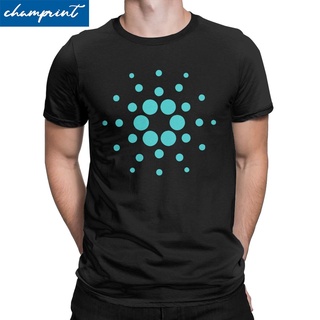 คอตต้อนคอกลมขายดี เสื้อยืดคอกลม พิมพ์ลาย Cardano ADA Hodl Crypto Coin Cryptocurrency Blockchain สไตล์คลาสสิก แฟชั่นฤดูร้