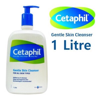 Cetaphil Gentle Skin Cleanser 1 ลิตร ขวดใหญ่สุด