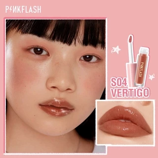 PINKFLASH ลิปสติก ลิปกลอส เพิ่มความชุ่มชื้น มีชิมเมอร์ OhMyGloss