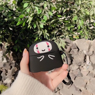 เคสหูฟัง ซิลิโคนนิ่ม ลายการ์ตูนผีไร้หน้า สําหรับ AirPods Pro