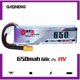 [แบตเตอรี่ 2เซล] GNB LiPo Battery 2s 300mah - 3500mah XT30 PH2.0 GNB27 HV แบตเตอรี่ (สอบถามสต๊อคก่อนสั่งค่ะ)